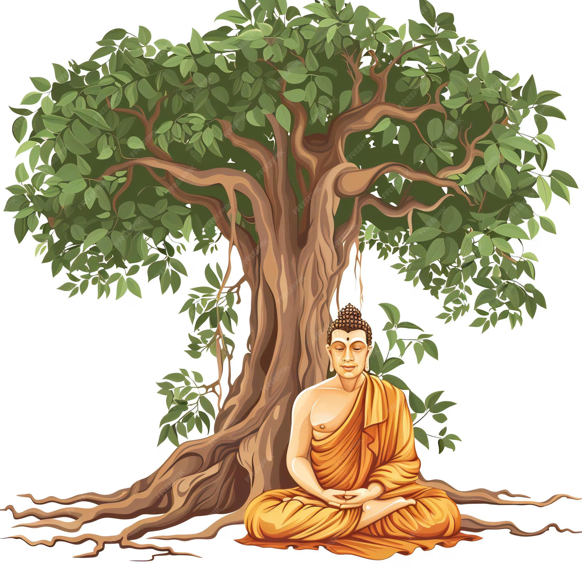celebrating-wisdom-buddha-jayanti-vector-illustration-isolated-white-background_789916-7462